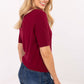  Short sleeve sweater model 216866 Factory Price 