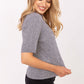  Short sleeve sweater model 216873 Factory Price 