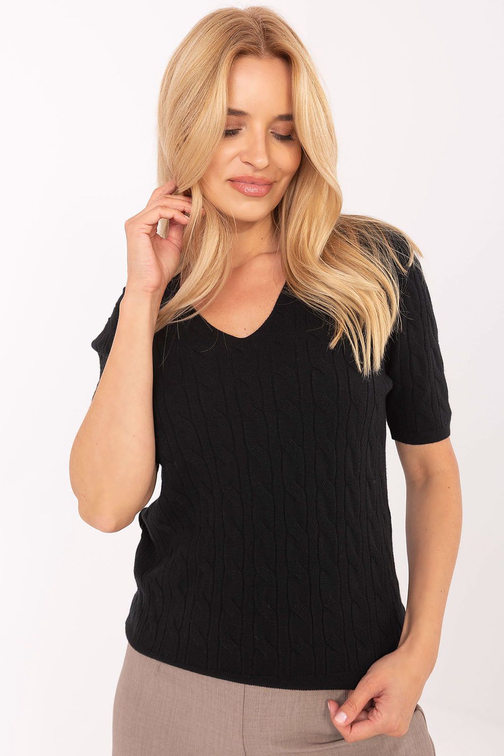  Short sleeve sweater model 217334 Factory Price 