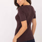  Short sleeve sweater model 217607 Factory Price 