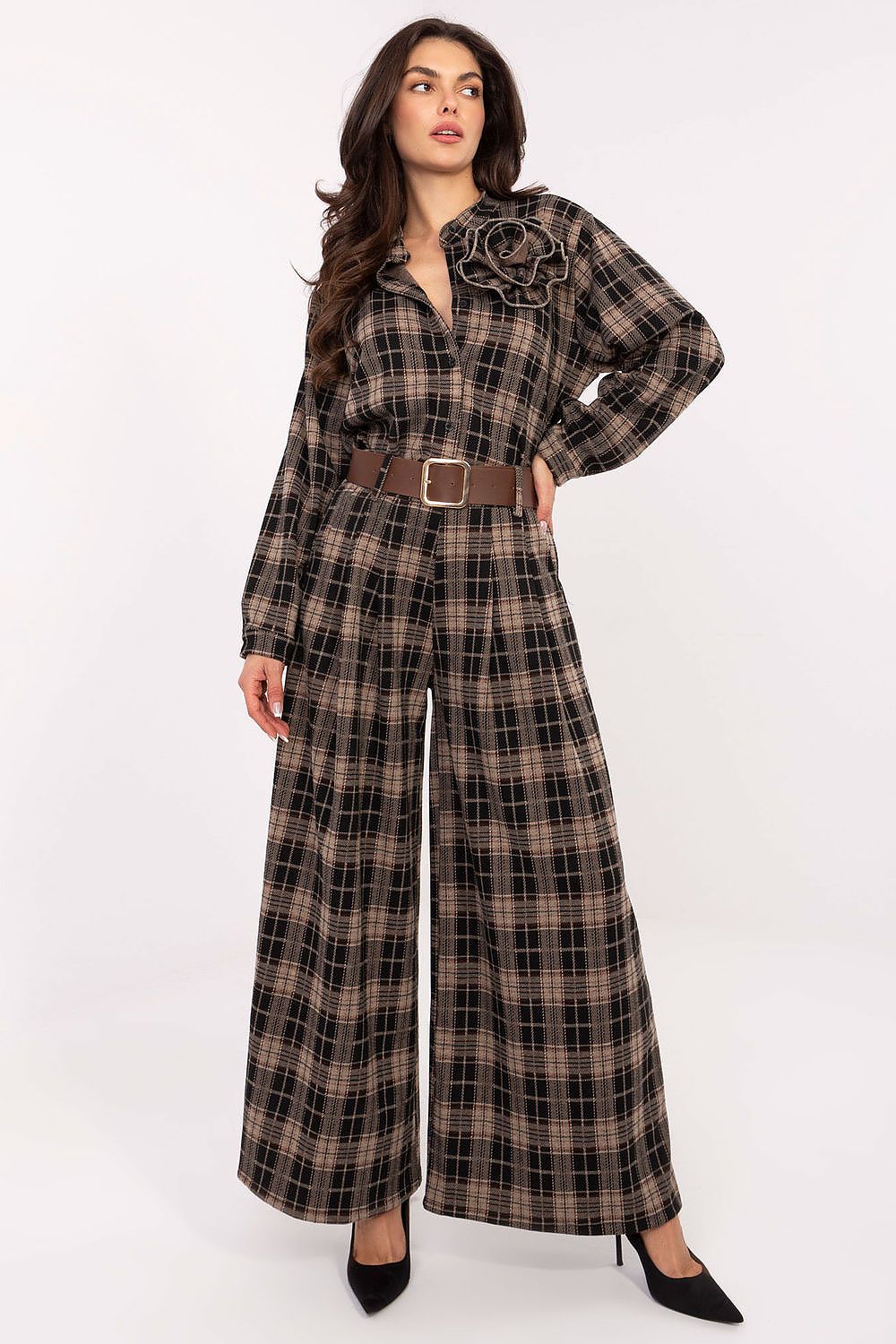  Women trousers model 220034 Italy Moda 