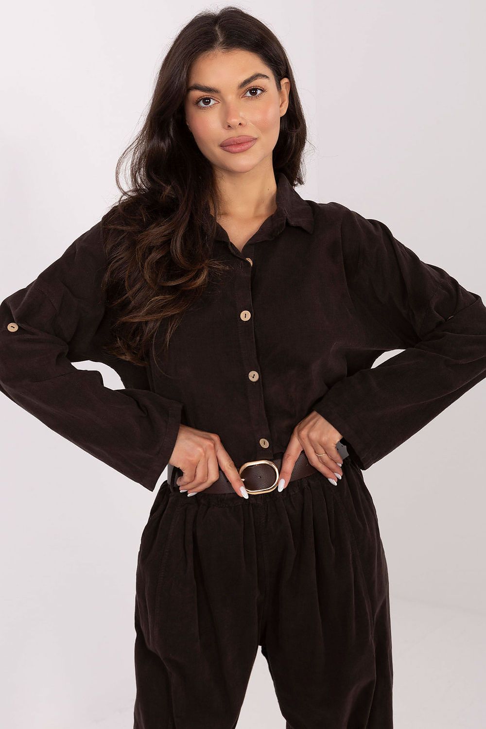  Long sleeve shirt model 220827 Italy Moda 