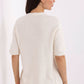  Short sleeve sweater model 221595 Italy Moda 