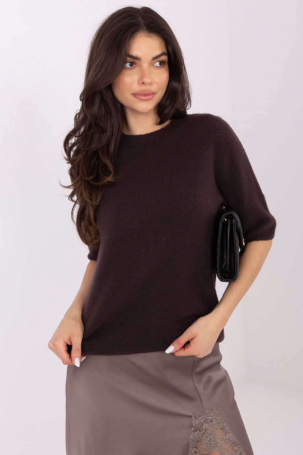  Short sleeve sweater model 221596 Italy Moda 