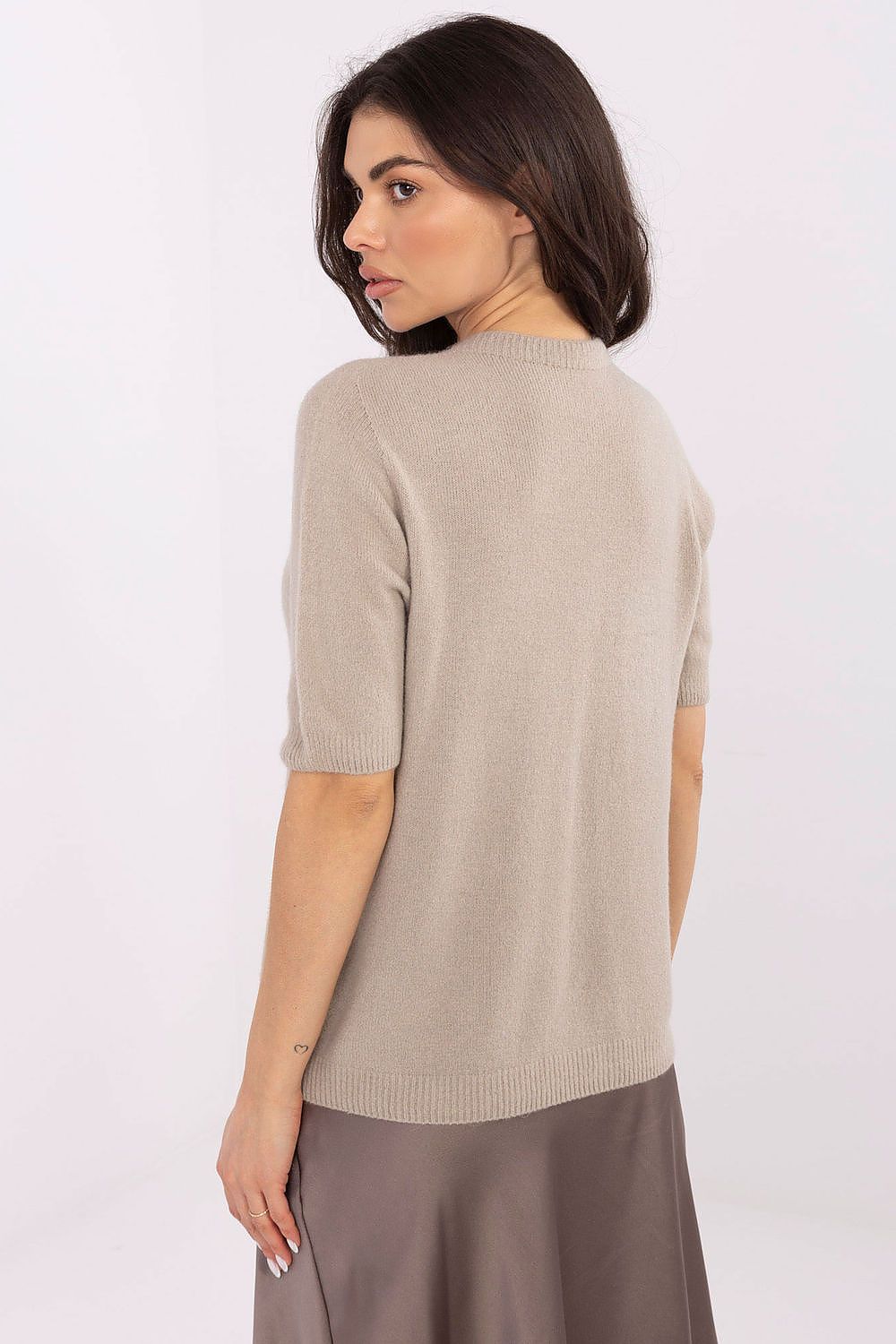  Short sleeve sweater model 221597 Italy Moda 
