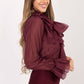  Long sleeve shirt model 221879 Factory Price 