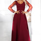  Long dress model 222146 Numoco 