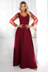  Long dress model 222146 Numoco 