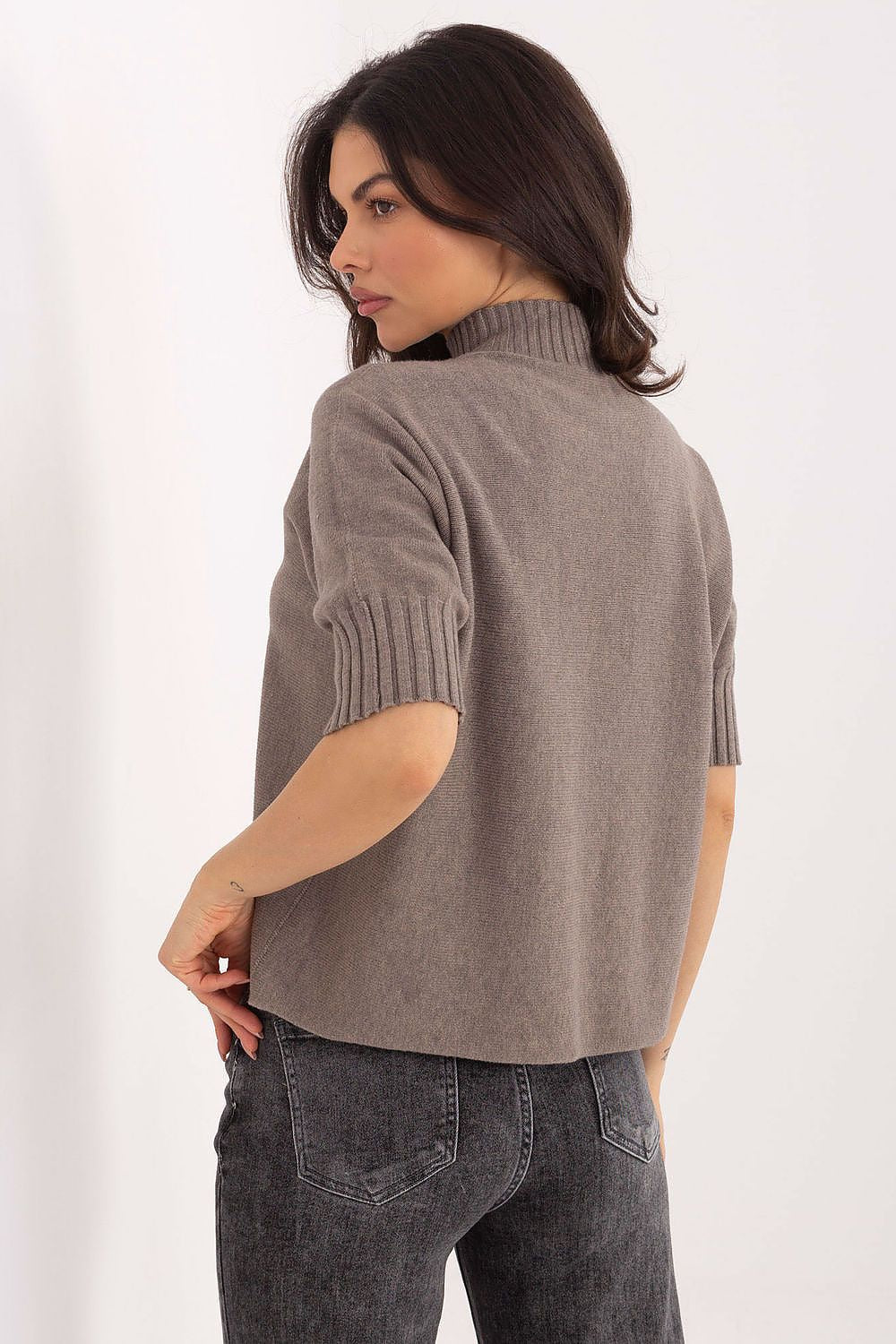  Short sleeve sweater model 222444 Italy Moda 