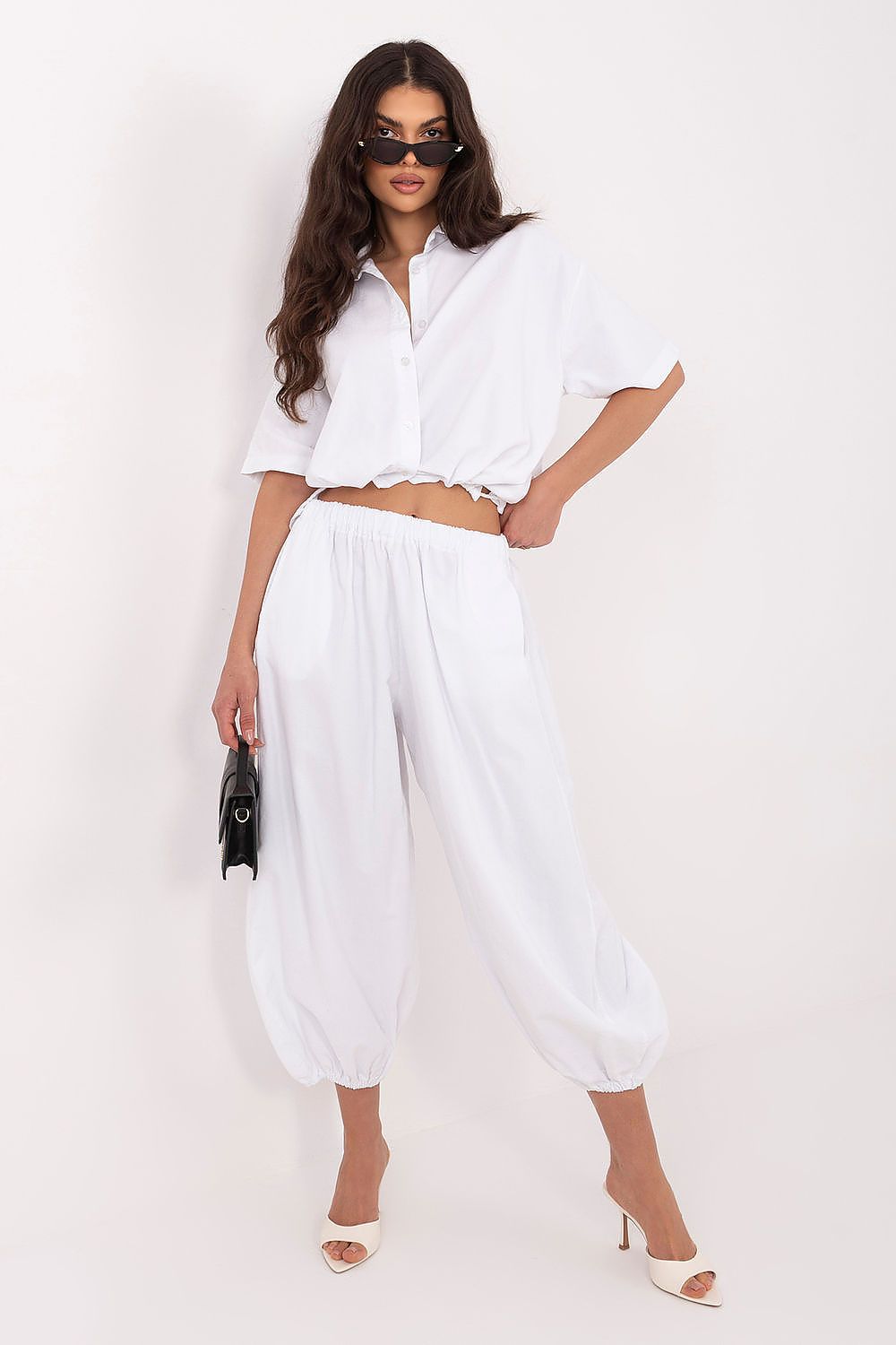  corduroy trousers model 226234 Italy Moda 