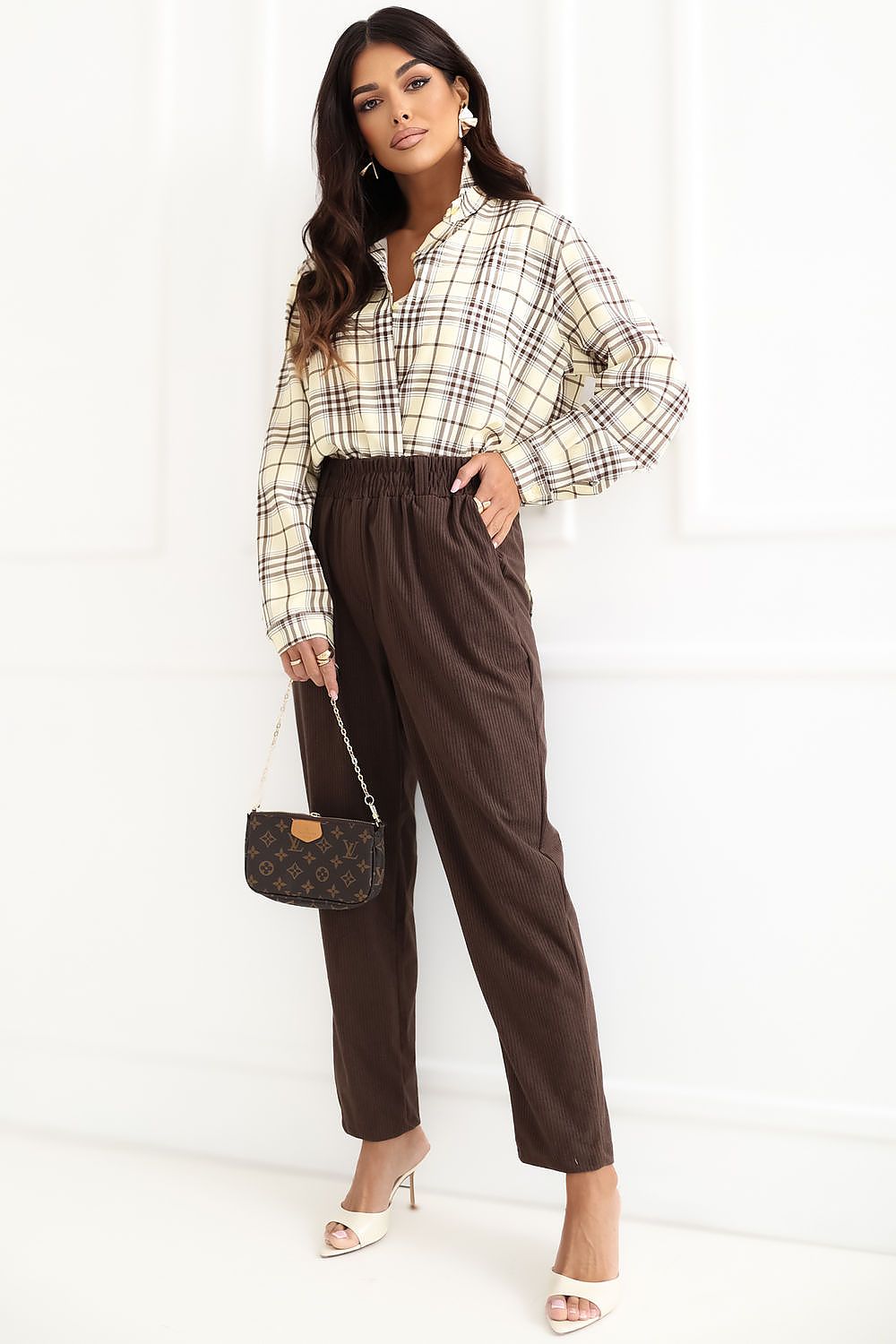  corduroy trousers model 226966 Rue Paris 