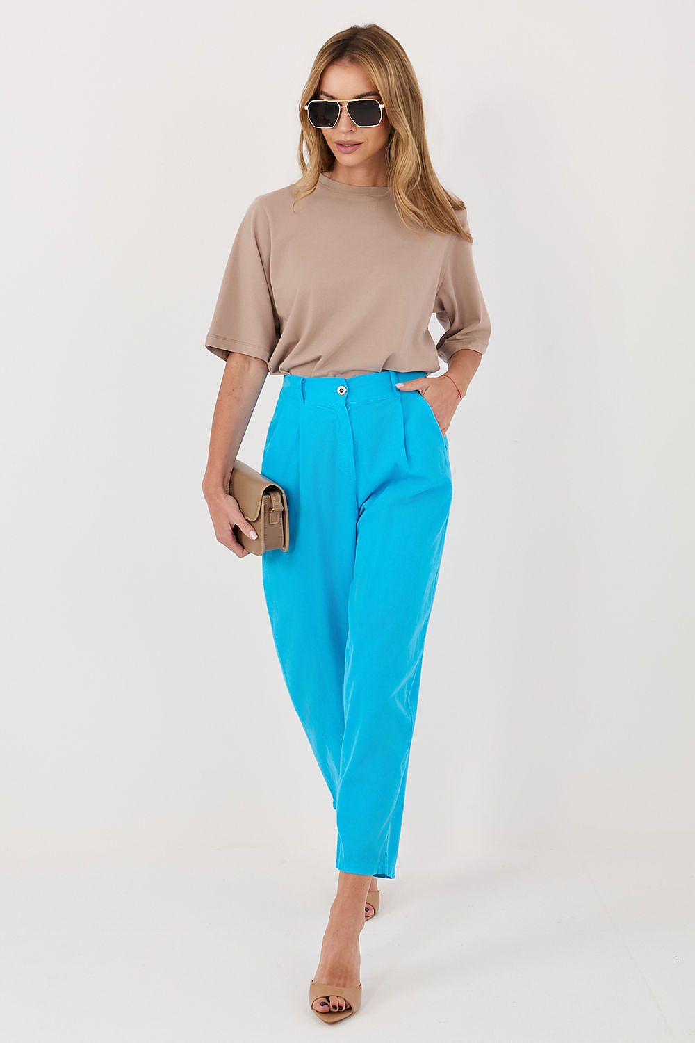  corduroy trousers model 228357 Rue Paris 