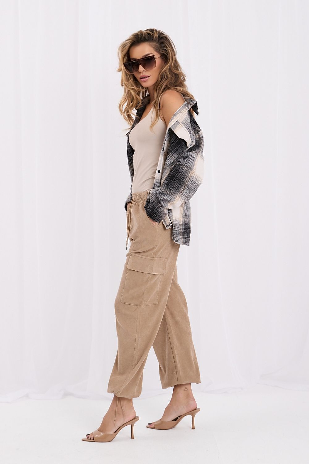  corduroy trousers model 232537 Factory Price 