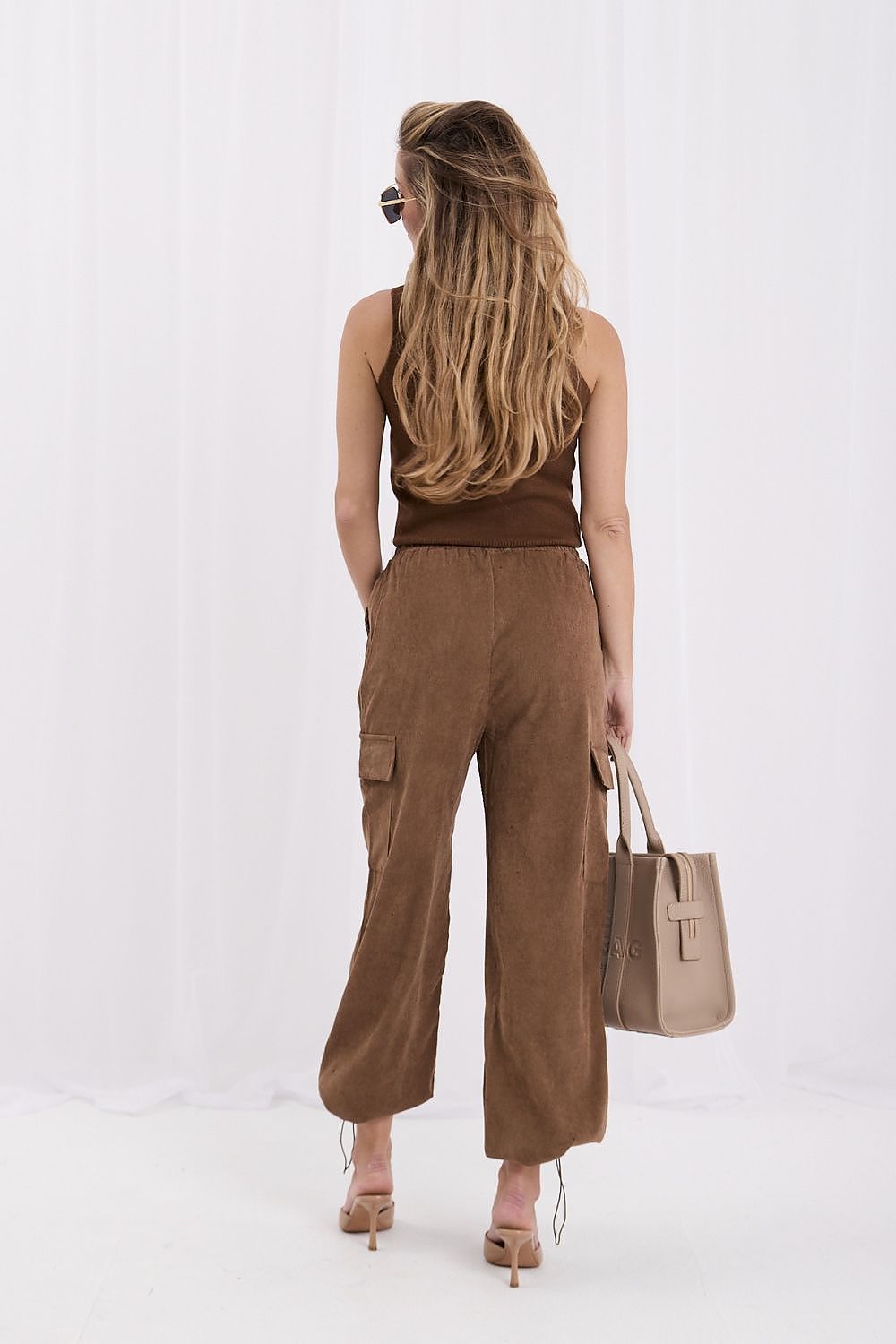  corduroy trousers model 232538 Factory Price 