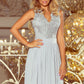  Long dress model 123490 Numoco 
