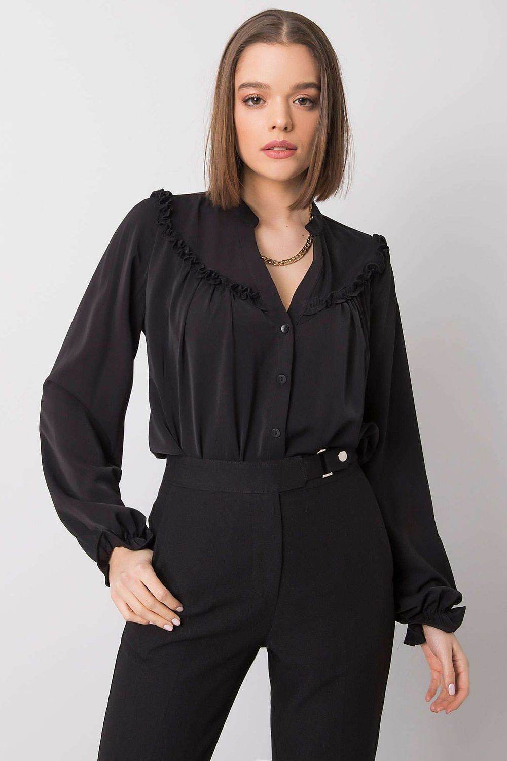 Long sleeve shirt Och Bella - CELIA MODA
