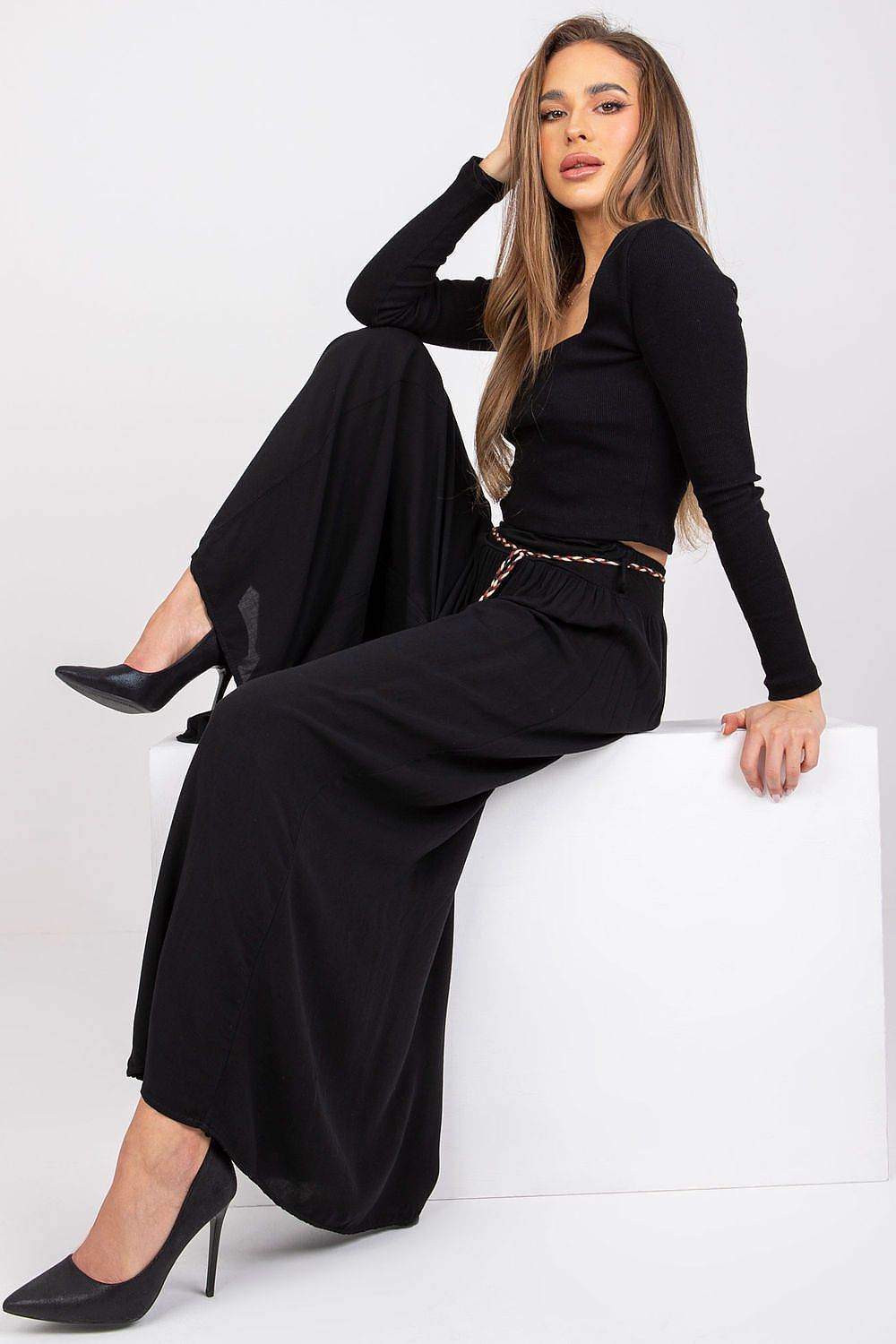 Women trousers Och Bella - CELIA MODA