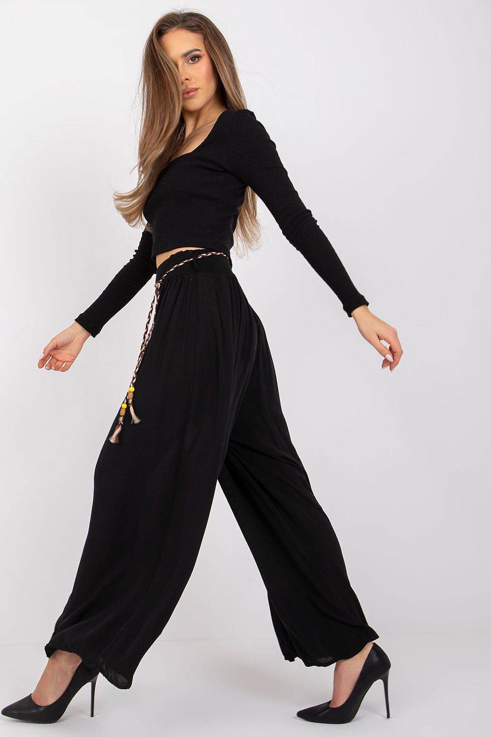 Women trousers Och Bella - CELIA MODA