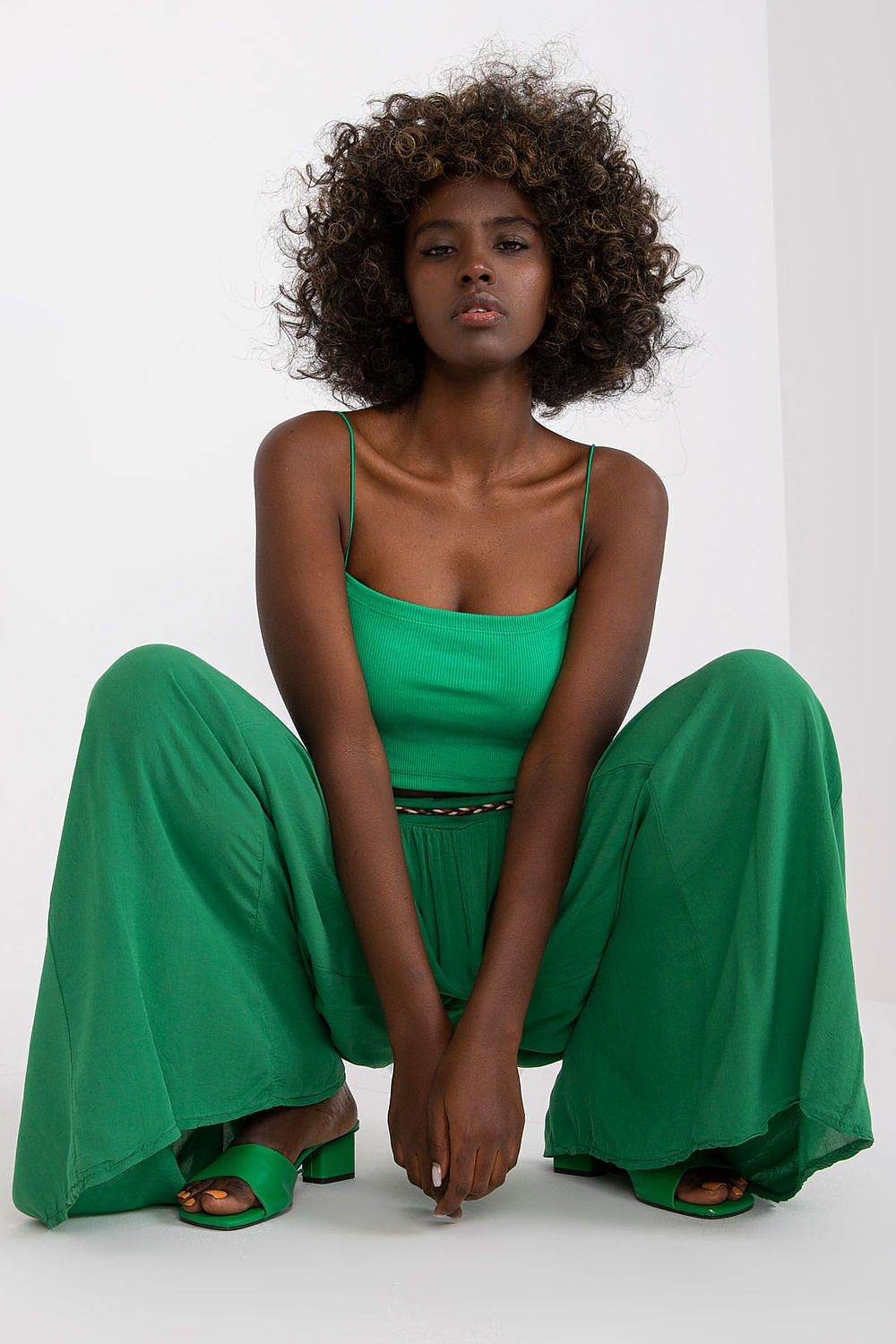 Women trousers Och Bella - CELIA MODA