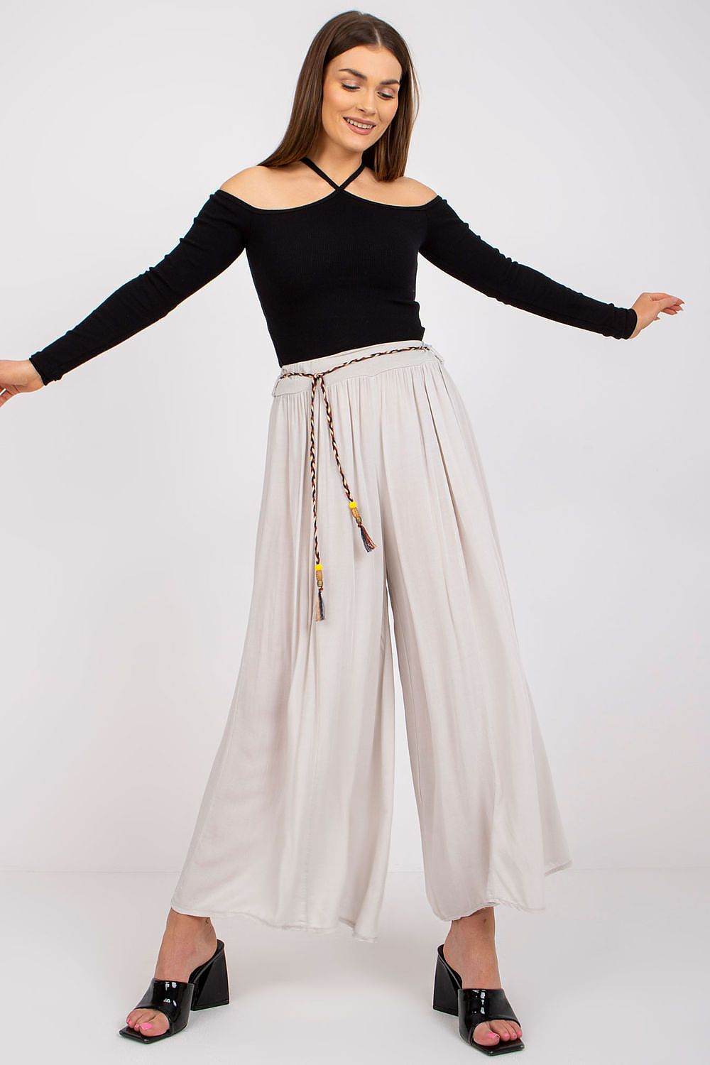 Women trousers Och Bella - CELIA MODA