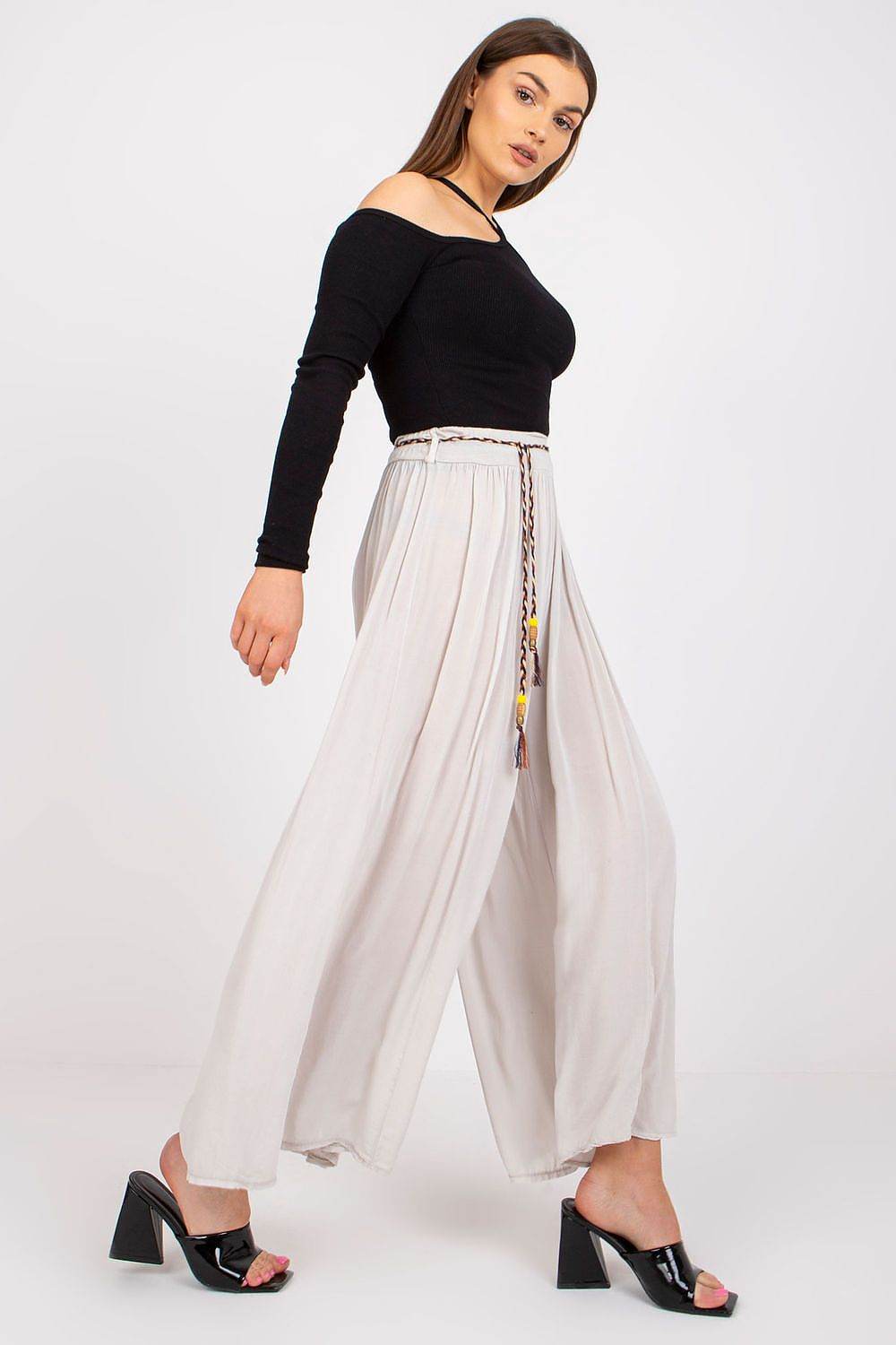 Women trousers Och Bella - CELIA MODA