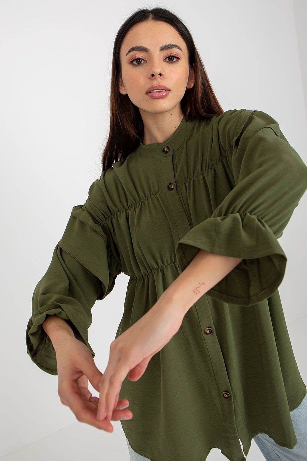 Long sleeve shirt Och Bella - CELIA MODA