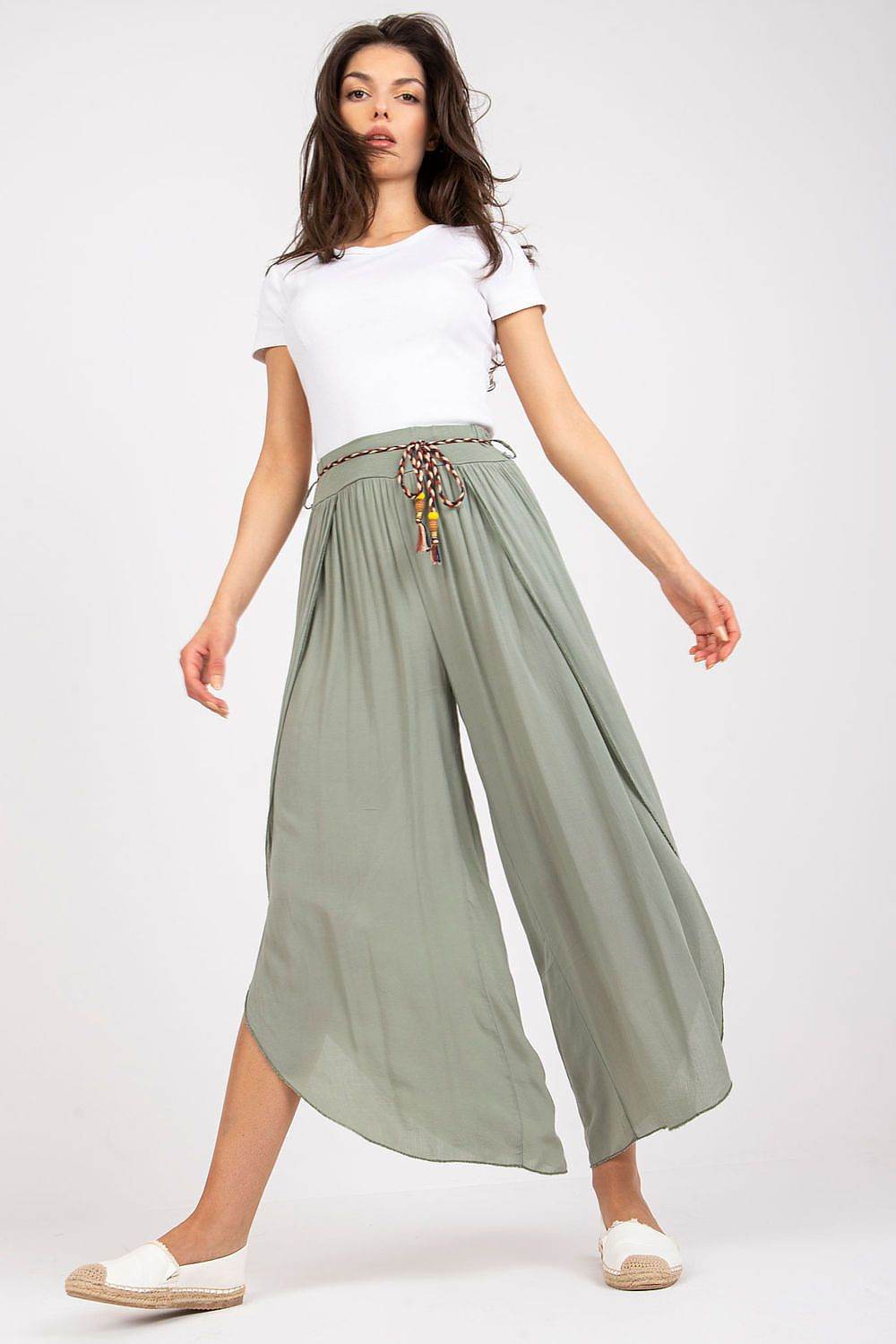 Women trousers Och Bella - CELIA MODA