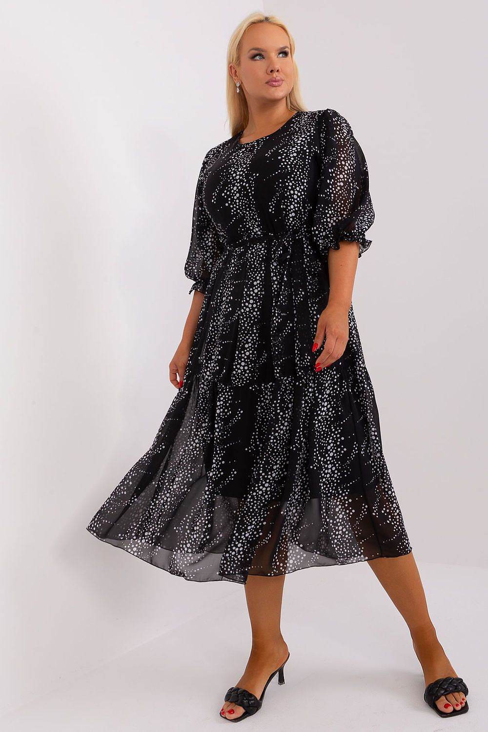 Plus size dress Lakerta - CELIA MODA