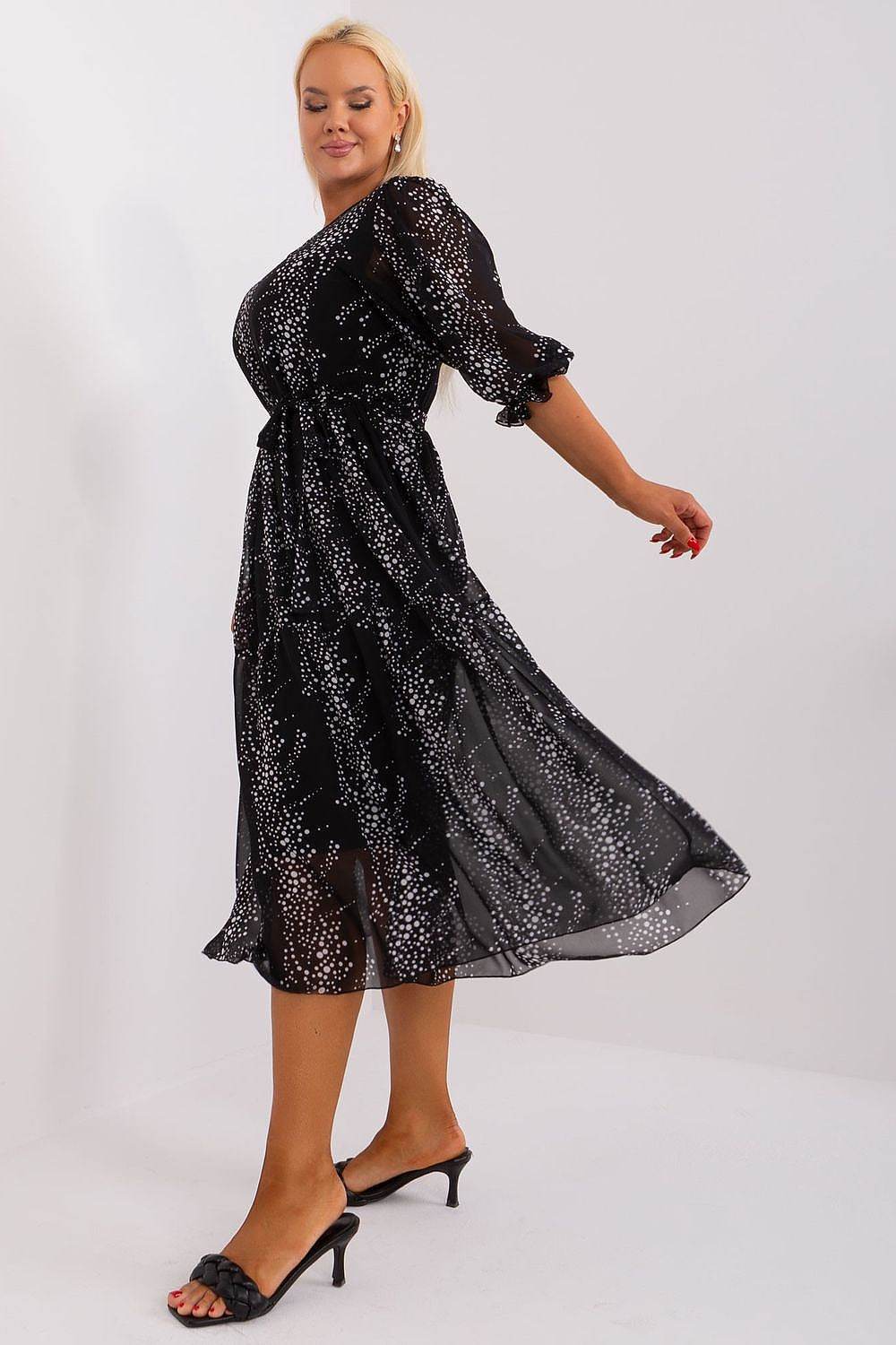 Plus size dress Lakerta - CELIA MODA