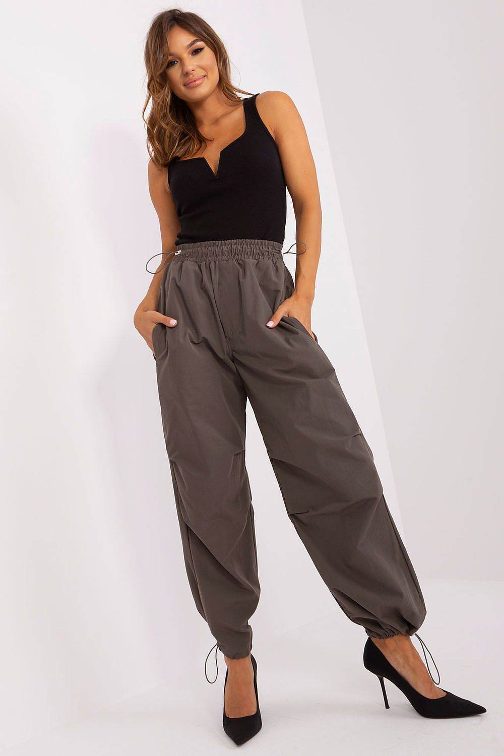 Women trousers Och Bella - CELIA MODA