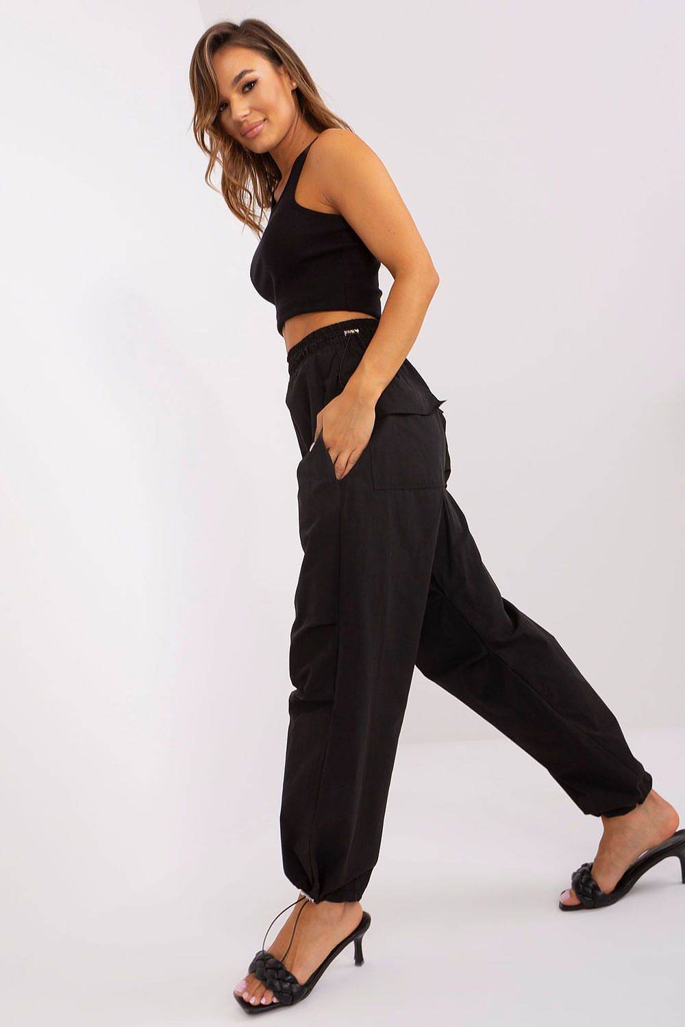 Women trousers Och Bella - CELIA MODA