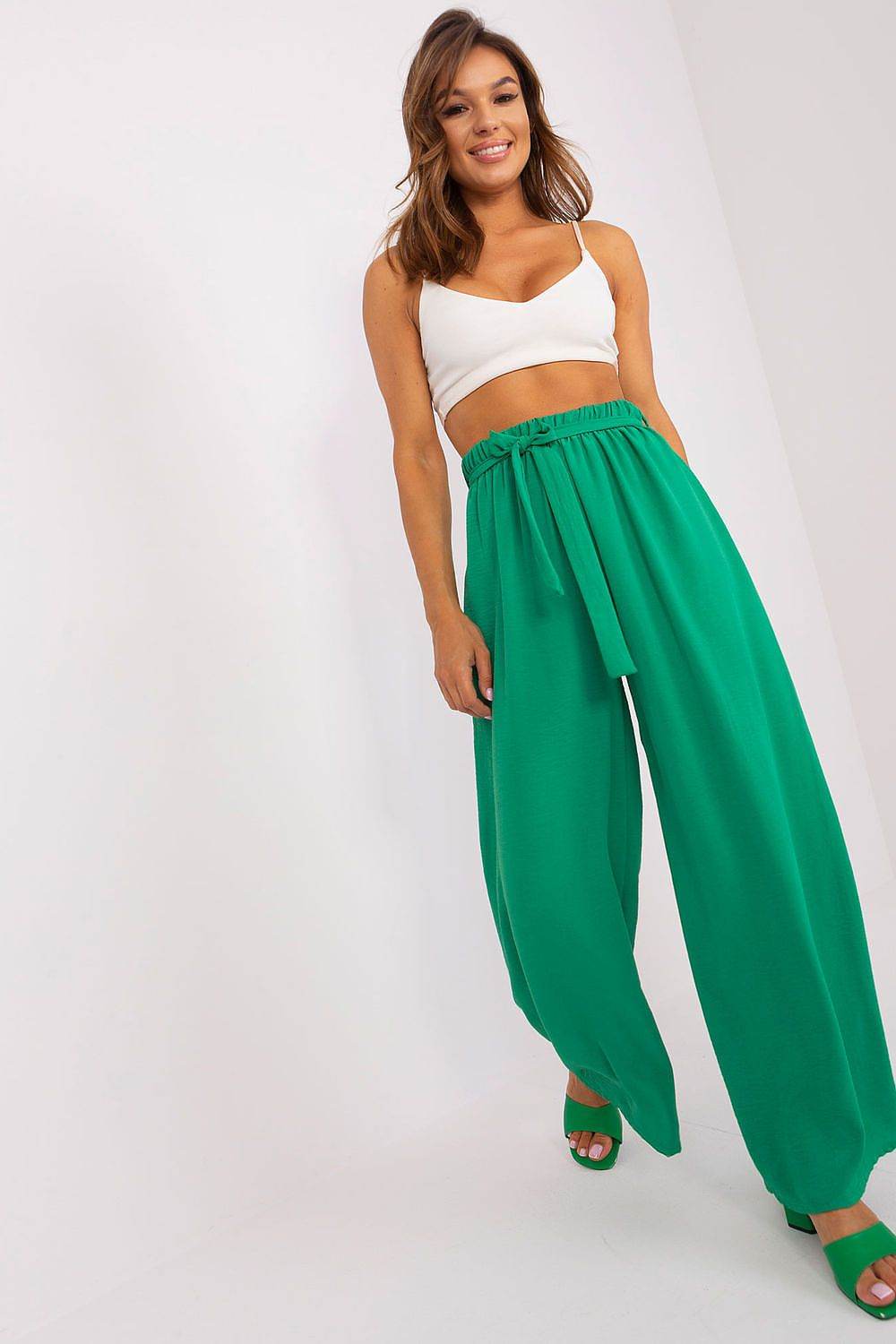 Women trousers Och Bella - CELIA MODA