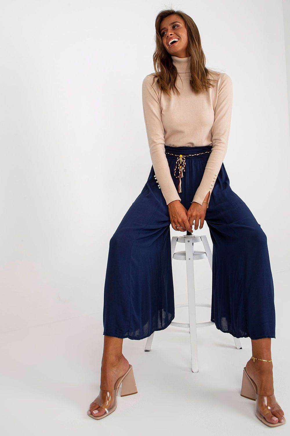Women trousers Och Bella - CELIA MODA