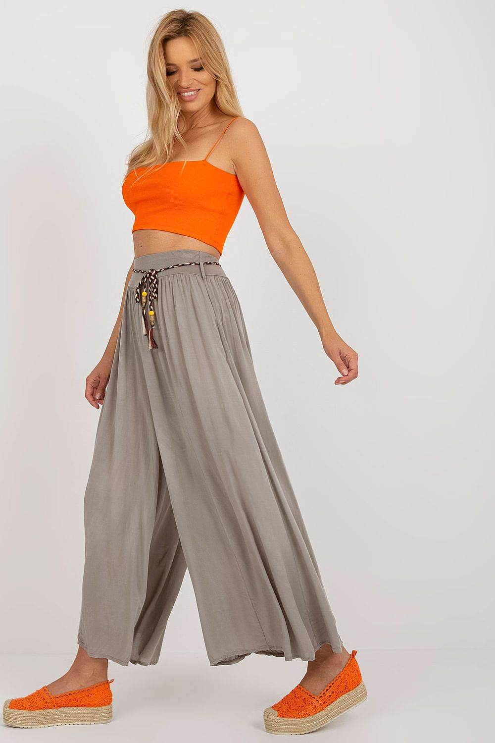 Women trousers Och Bella - CELIA MODA