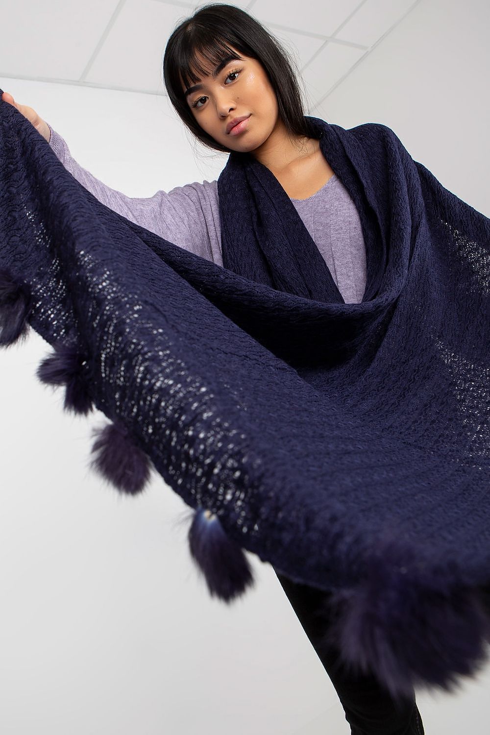  Shawl model 185905 Factory Price 